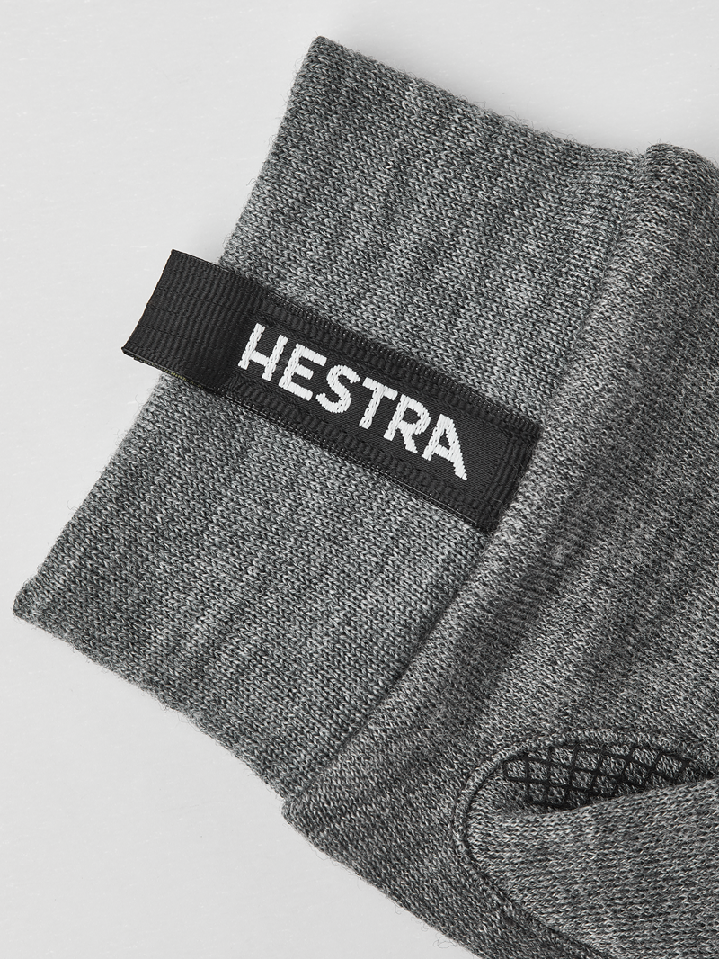 Hestra Merino Touch Point in Grey-1